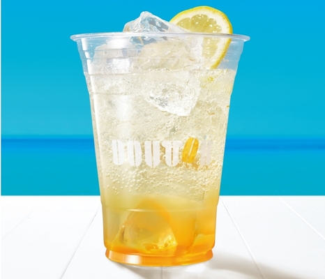 ドトールコーヒー「パッションフルーツレモネードソーダ」
