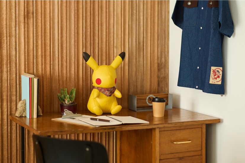 本革のピカチュウ」置物がポケモンセンターオンラインで受注販売