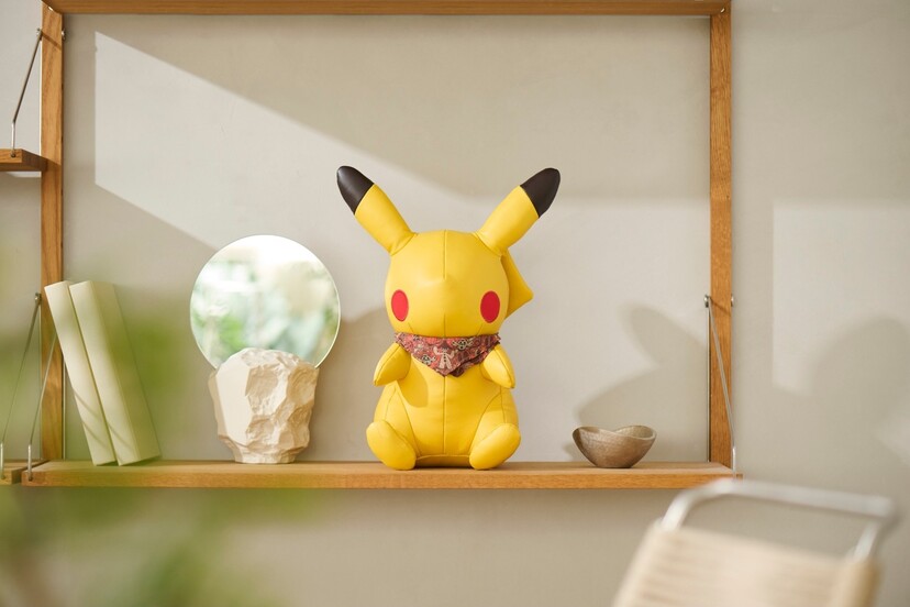 本革のピカチュウ」置物がポケモンセンターオンラインで受注販売