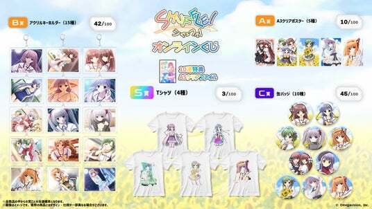素晴らしき日々 オンラインくじ S賞 複製原画 AKIBA EDEN LOT 2月8日から『素晴らしき日々』オンラインくじがAKIBA EDEN LOTで
