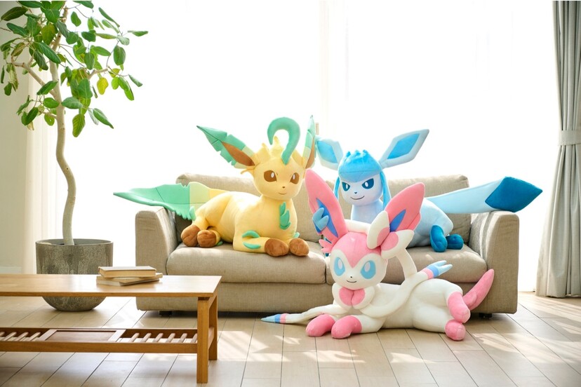 ポケットモンスター ぬいぐるみ 六英雄のラプラス リーフィア ニンフィア 各2つ ポケットモンスター ぬいぐるみ 六英雄のラプラス リーフィア