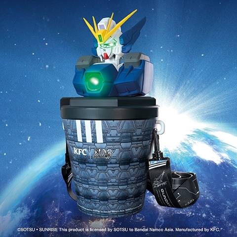 【海外限定】ガンダムウイング Waltz ケンタッキーコラボ アクスタ 海外限定】ガンダムウイング 香港 ケンタッキーコラボ アクスタ