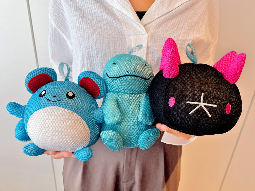 ポケモンたちがモチーフのスポンジ「おふろもいっしょ