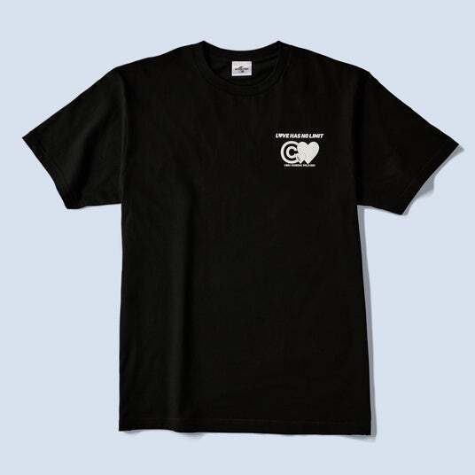 CHARACTER 長谷川慎 コインパーキングデリバリー 限定　Tシャツ　黒 LOVE HAS NO LIMITチャリティグッズ第三弾 SNS世代が注目する