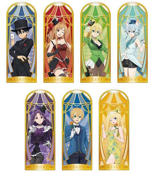ソードアート・オンライン』より、キリトやアスナたち7人の新規