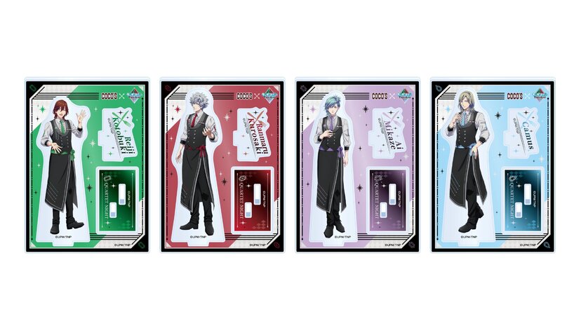 うたプリ カルナイ タブナイ ココス コラボ コンプリートセット うたプリ タブナイ カルナイ ココス コラボ 黒崎蘭丸3点セット