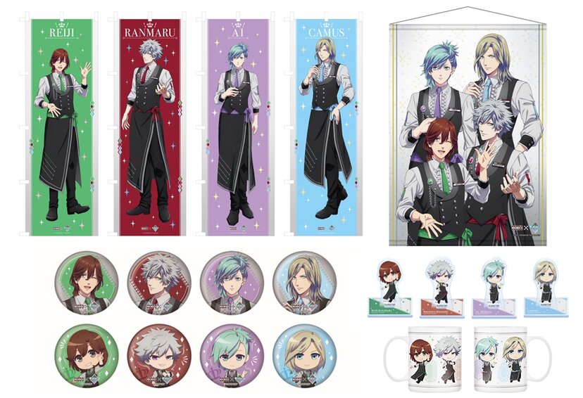 うたプリ カルナイ タブナイ ココス コラボ コンプリートセット うたプリ タブナイ×ココス」8月26日よりコラボ決定！カルナイの4