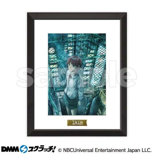 serial experiments lain スクラッチ　キャラファイングラフ 祝・安倍吉俊画業30周年記念！「「serial experiments lain