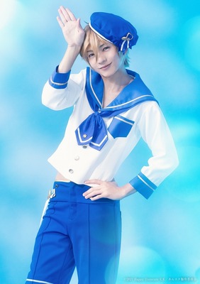 真白友也:宮崎 湧 (C)2021 Happy Elements K.K/あんステ製作委員会