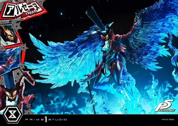 ペルソナ5』アルセーヌの1/4スケールスタチューが予約開始。ジョーカー
