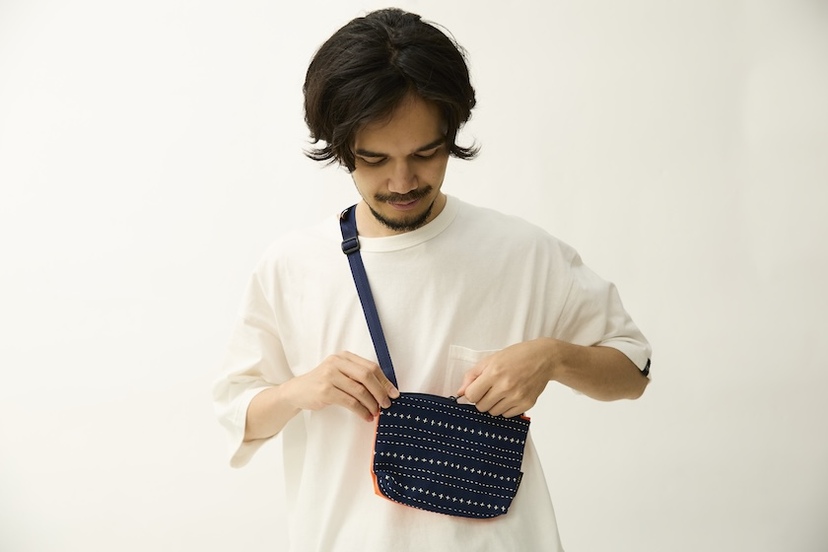 漁師が愛した伝統の防寒着“どんざ”が日常的バッグに!? おのころ藍と