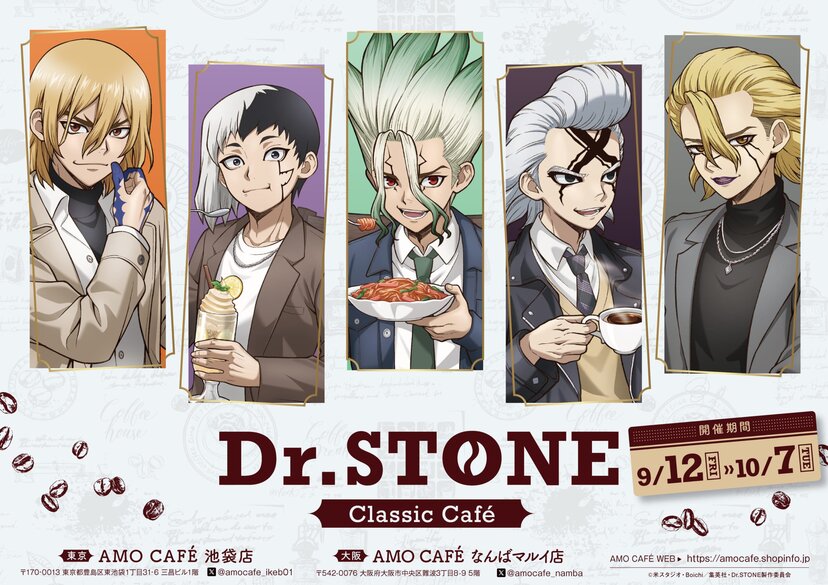 Dr.STONE Amocafe 獅子王 司 ビジュアルカード 48枚