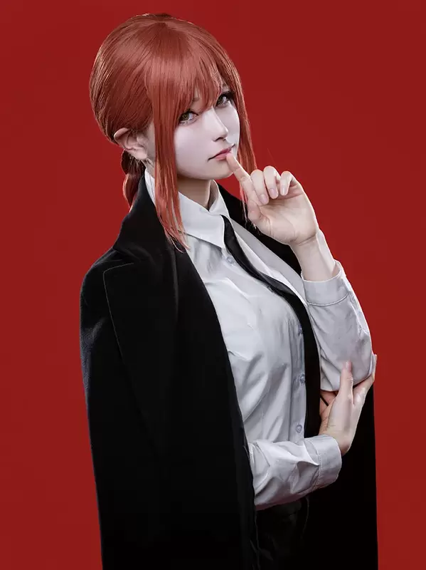 チェーンソーマン マキマ コスプレセット(ウィッグネット付き)M チェーンソーマン マキマ コスプレセット(ウィッグネット付き)M