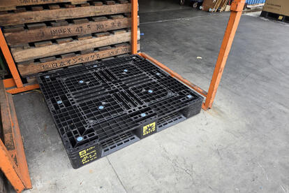 リーチフォークで運搬体験