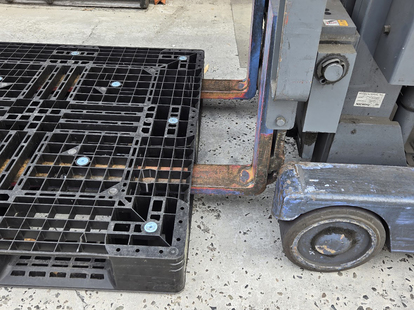 リーチフォークで運搬体験