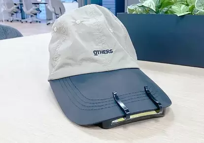 『キャップ用LEDライト』(撮影:grape編集部)