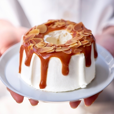 MERCER bis 生キャラメルシフォンケーキ