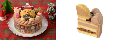 銀座コージーコーナー「くまさんのチョコレートケーキ(4.5号)」