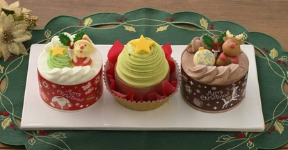 銀座コージーコーナー「クリスマスコージープリンセスセット(3個入)」