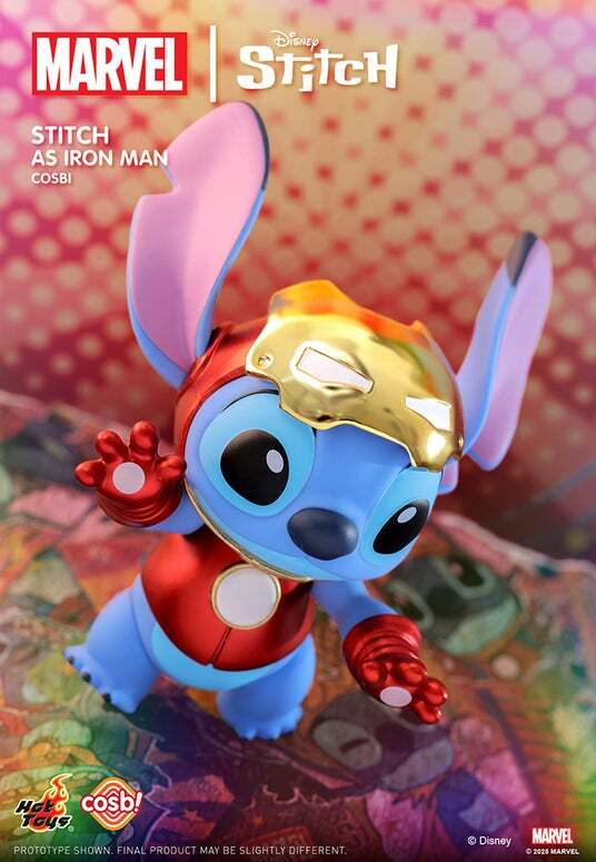 スティッチがマーベルのスーパーヒーローに変身！？ホットトイズ限定