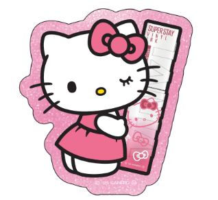 「ハローキティ×メイベリン ニューヨーク」限定ステッカー