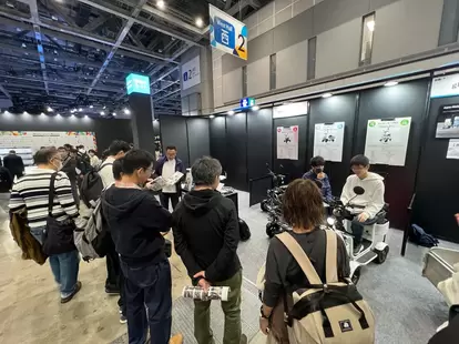 多くの来場者でにぎわうELEMOsブース