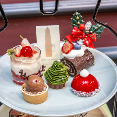 ミッフィーのクリスマスアフタヌーンティー 上段