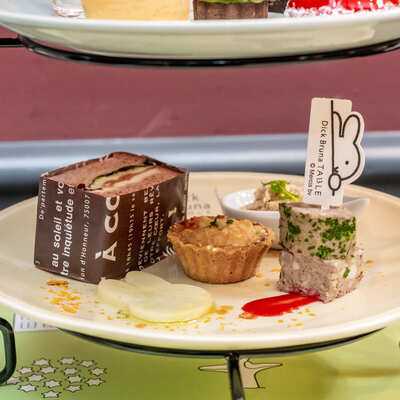 ミッフィーのクリスマスアフタヌーンティー 下段