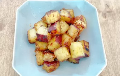 『サイコロおさつ』の完成写真(撮影:エニママ)