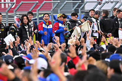 SUPER GT Rd.8グランドフィナーレの様子
