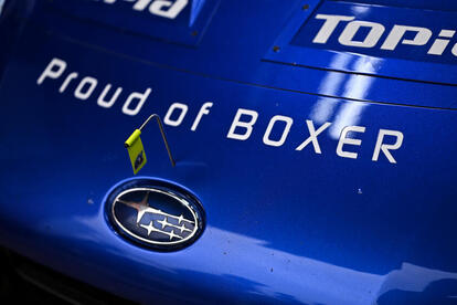 最前線を16年走り続けた名機「EJ20」がラストランで表彰台を飾った