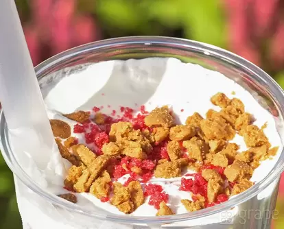 ディズニークリスマスのスペシャルドリンク(撮影:grape編集部)