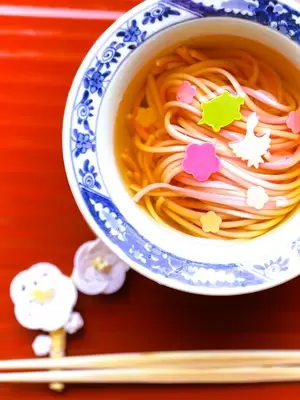 盛付例 鶴・亀・梅