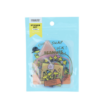 ステッカーセット ライトブルー