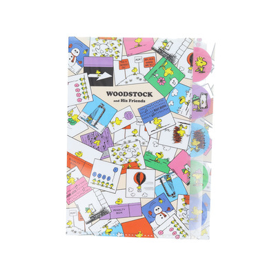 ダイカットクリアファイル5P コミック