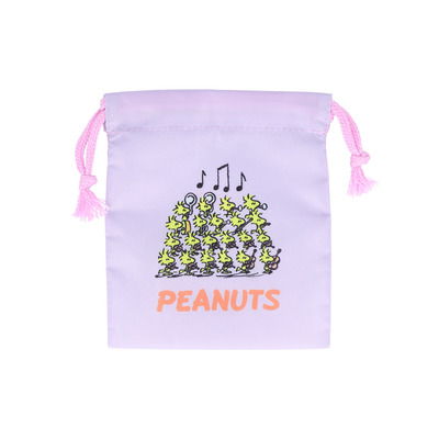 ミニ巾着 パープル