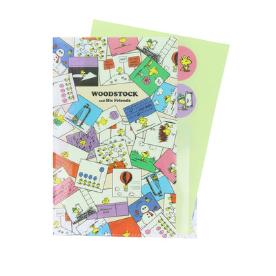 ダイカットクリアファイル5P