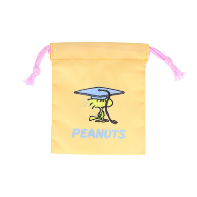 ミニ巾着 イエロー