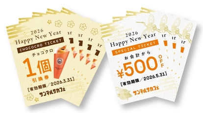 サンマルクカフェ「チョコクロチケット福袋」