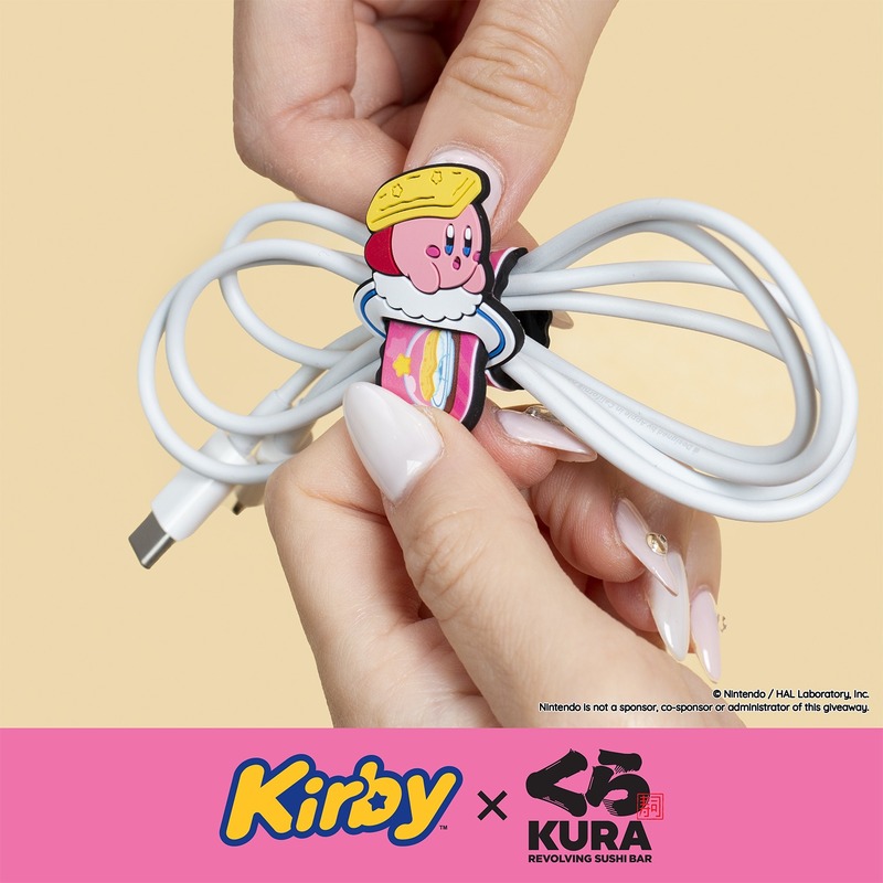 星のカービィ×くら寿司」コラボがアメリカ限定で開始。カービィの顔が