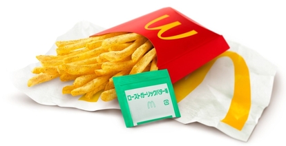 マクドナルド「シャカシャカポテト ローストガーリックバター味」