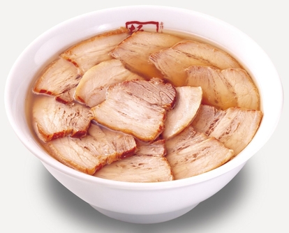 不動のNo.1メニュー「焼豚ラーメン」