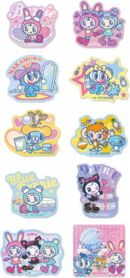 「ナルミヤキャラクターズ×マツキヨココカラ」ホログラムステッカー