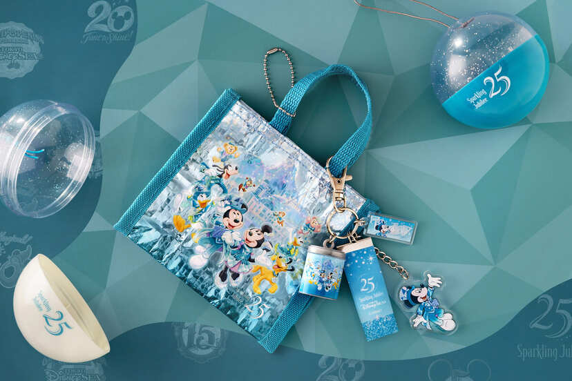 歴代の周年アートが復刻！東京ディズニーシー25周年“スパークリング