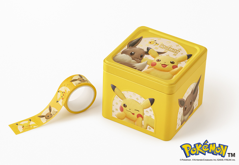 ピカチュウ・イーブイのマスキングテープ付き！ポケモン東京ばな奈