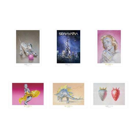 空山基 自身最大の回顧展『SORAYAMA 光・透明・反射 ーTOKYOー』展覧会