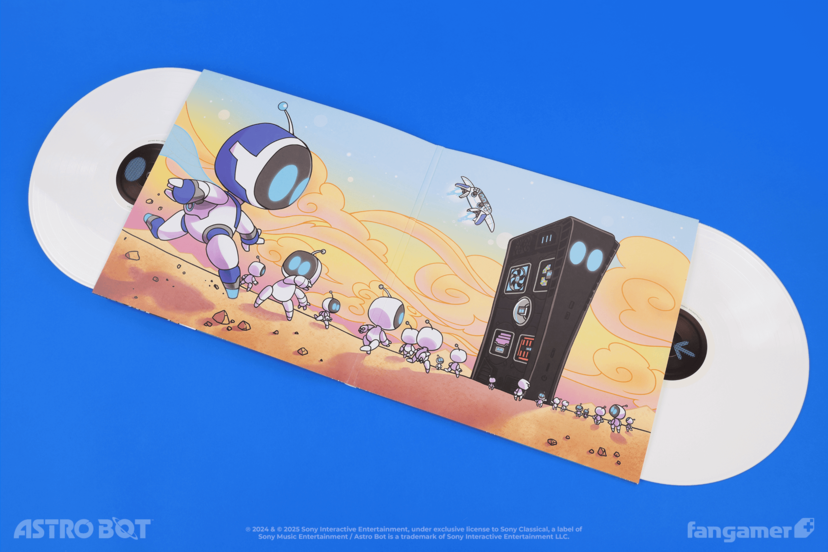 アストロボット』サントラの“レコード”が販売開始、PS5とアストロを