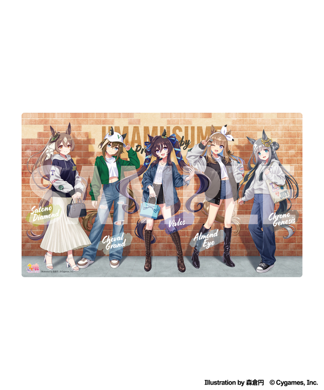 ウマ娘』×ZOZOTOWNコラボの限定アイテムが公開。アクリルスタンドなど