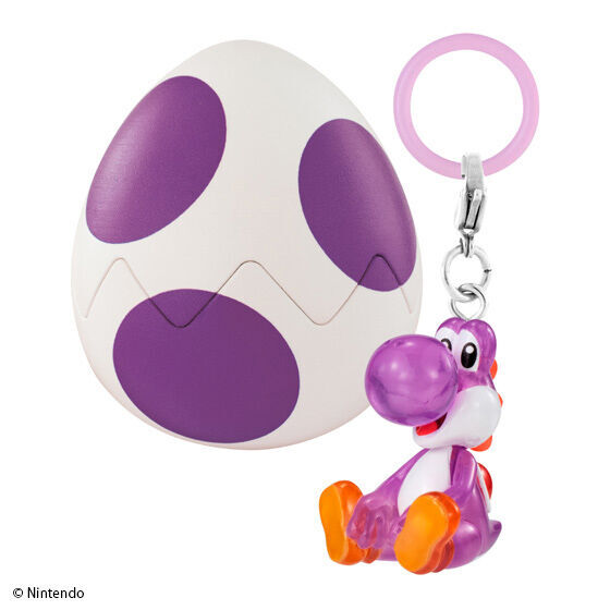 ヨッシーのめじるしアクセサリーが5月中旬発売。傘の持ち手などに付け ヨッシー カプセル キーホルダー 5個セット