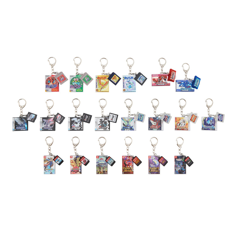 ポケモン』歴代ゲームソフトのパッケージを再現したグッズが登場。39